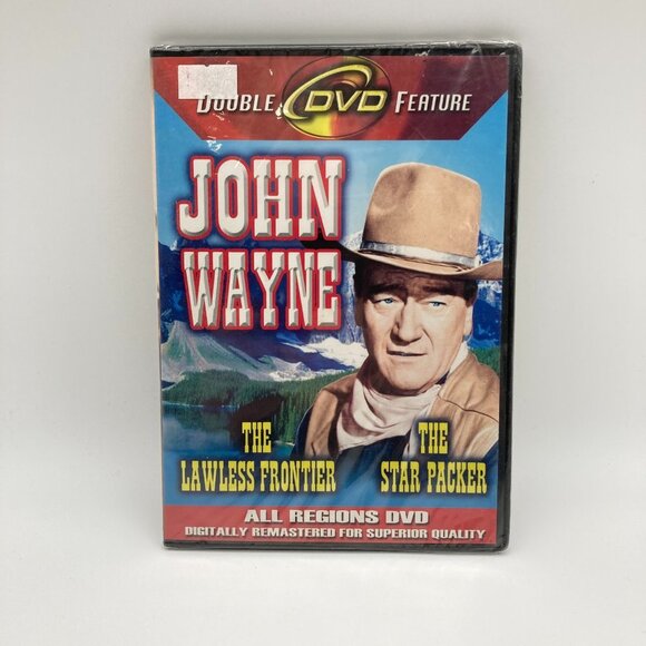 John Wayne DVD The Lawless Frontier and The Star Packer Factory Sealed - Picture 1 of 2